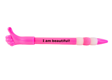 Load image into Gallery viewer, &quot;I Am Beautiful&quot; Self Affirmation Pen
